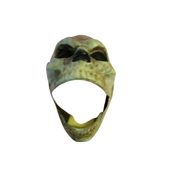 Halloween Skull Mask Creepy Skeleton Design Adjustable Strap mouth mover - Picture 2 of 3